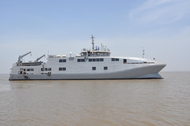 The Flag Officer Commanding-in-Chief, Western Naval Command, Vice Admiral Shekhar Sinha commissioned INS Makar into the Indian Navy today.