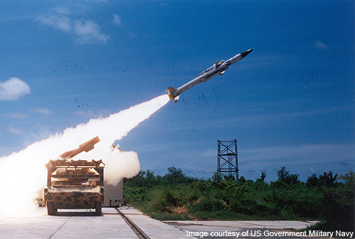The Akash missile can fly at a speed of up to Mach 2.5.
